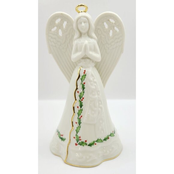 Lenox Holiday Angel Bell Ornament 5.75 Inches Christmas Decor New Opened Box - Picture 1 of 13